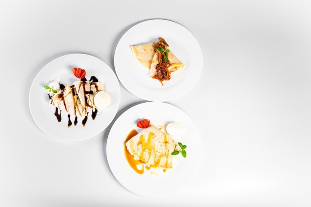 Набор блюд для меню